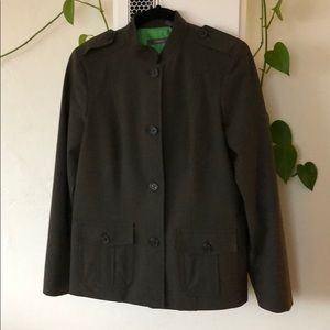 Liz Claiborne military-style blazer
